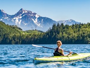 Kayaking with Fish (Alaska)