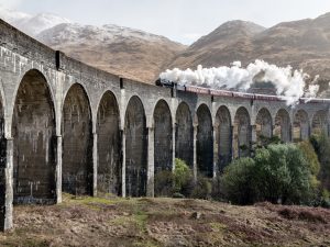 Train With Smoke
